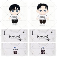10/15/20 Korea Doushan Bear x CNBLUE Jung Ronghe Joint Special Event Same Style T-Shirt Cotton Baby 