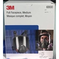 3M 6800 MEDIUM SIZE FULL FACE MASK, GENUINE SIRIM NIOSH
