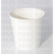 ❀﹉6.5 oz Disposal Paper Cup (Plain White)(50 pcs per pack)