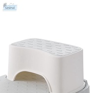 [szsirui] Compact Toilet Stool Toilet Heightened Stool Supplies for Gifts