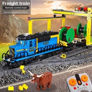 Lepin 02008 02010 City Cargo Train Set City Series compatible Leinglys 60052 Train Building Bricks T