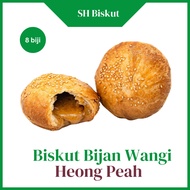 Sesame Pastry Heong Peah 8s / Halal / Biskut Bijan Wangi