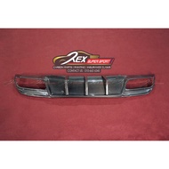 Mercedes Benz C-CLASS W205 C200 C250 C300 C43 C63 Rear Diffuser Carbon Fiber Belakang Lip