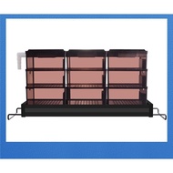 Drip box fish tank filter three-in-one fish tank upper filter drip filter box fish tank upper filter