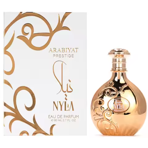 Arabiyat Prestige Parfum - Nyla Eau De Parfum, 2.7 fl oz, Lasting, Jasmine, Rose