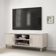 [特價]直人木業-LEO北歐風系統板桌面 121公分電視櫃