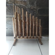 angklung bambu 1 oktap,angklung set untuk anak sekolah TK ,alat musik
