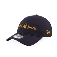 Original NEW ERA 9FORTY SCRIPT NY NEW YORK YANKEES Navy Adjustable Strapback Snapback Cap Hat