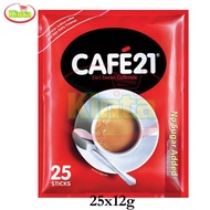 Cafe21 2In1 Instant Coffeemix 25x12g