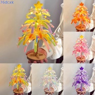 76DCXMY Fireworks Christmas Tree, Desktop Handmade Christmas Tree Craft Kit, Creative DIY Craft with
