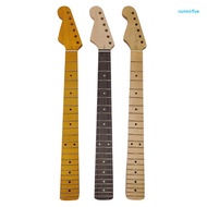 cozy 21 Fret Smooth Natural Guitar Neck Musical Dots Instrument Replacement Parts