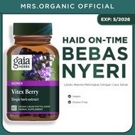 GAIA HERBS Vitex Berry - obat pelancar menstruasi PMS hormon kesuburan