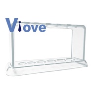 Lab Test Tube Stand Shelf School Supply Lab Equipment 16.7X8X3 cm