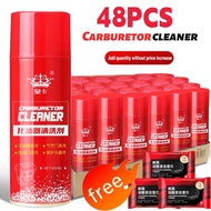 48PCS🔥HUANGKA CARB Cleaner with brush Carburetor Choke Cleaner Carbo Spray Injector Throttle Body Cl