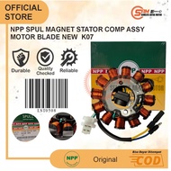 NPP Spool Blade New 125 FI Stator Comp Assy K07 Spull Magnet Pulser Motor Honda