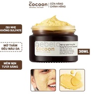 Mặt nạ nghệ Hưng Yên cocoon 30ml (Turmeric face mask) đều màu giảm thâm - VEGAN - thuần chay