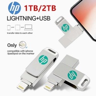 HP OTG USB 1Tb/2Tb Pendrive Memory Stick Compatible Iphone14/13/12/11/X/8/7/6 Lightning Otg Usb 5F1