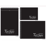 Ukami A4  & A5 Art Diary Sketch Book , Art & Decor , Sketch Book