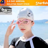【Starfish】Ready stock glasses safety glasses swimming goggle swimming kids goggle swimming anti fog 