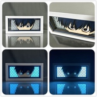 Anime Blue Lock Led Light Box  Sleeping Night Light Desktop Decoration Charging Touch Dimming Atmosphere Light Bedhead Light Decoration Painting Gift