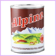 ♧ ◎ Alpine Evaporated Full Cream Milk 360Ml