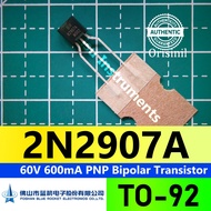 2N2907A 60V 600mA PNP Bipolar Transistor 2N2907 N2907A 2907 TO-92 FOSHAN Blue Rocket Original
