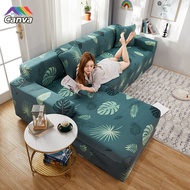 Universal elastic sofa cover 1/2/3/4 seater&amp;L shape all-inclusive fabric sofa cover sofa cushion dust cover sofa towel combination sofa cover sofa bed protector cover