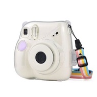 全城熱賣 - 水晶殼帶掛繩 適用於富士拍立得 Instax mini 7+（透明）