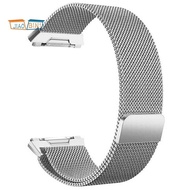 online For Fitbit Ionic Bands Large Replacement Magnetic Loop Strap Stainless Steel Wri