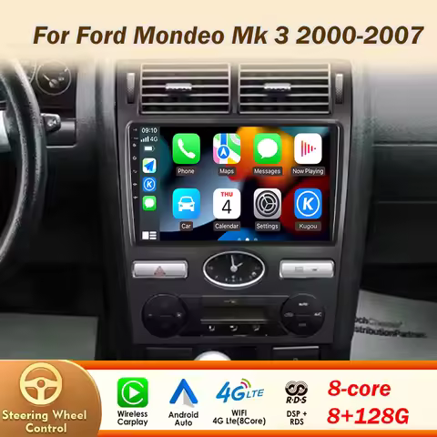 Carplay For Ford Mondeo Mk 3 2000 2001 2002 2003 2004 2005-2007 Car Radio Android Auto Stereo Naviga
