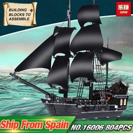 LEPIN 16006 Pirates of the Caribbean The 4184 Black Pearl Building Blocks Bricks Educational Funny S