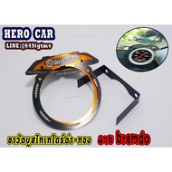 Black Titanium Boost Gauge Gold Drive brembo Pattern Turbo Meter Stand Dryer