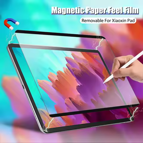Paper Magnetic Like Screen Protector For Lenovo Xiaoxin Pad Pro 12.7 2023 2025 Xiaoxin Pad 2024 2022