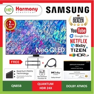 SALE (FREE DELIVERY + BRACKET ) SAMSUNG 65" QN85B NEO QLED QA65QN85BAKXXM 4K Smart TV + Free HDMI + Bracket