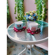 Macrame Mug Coaster/ Coaster Flower Coaster/ Table Plate Coaster