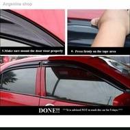 ✇☃Vemart HONDA ACCORD SDA MUGEN DOOR VISOR 2003 2004 2005 2006 2007 2008 AIR PRESS SUN VISOR PROTECT