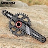 Mountain Bike Crank Hollow Integrated Crankset CNC Direct Crankset Crank 32 Teeth 34 36 38T