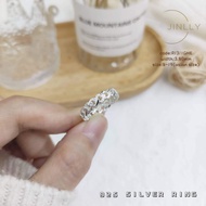 925 silver ring  / cincin perak 925/cincin dewasa/cincin perempuan/925纯银戒指