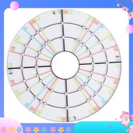 [a1t7jhwv]Acrylic Round Aliquot Drawing Line Ruler Clay Engraving Marking Ruler Trimming Center Poin