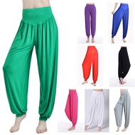 VTTO Women Yoga Pants Women Plus Size Yoga Leggings Colorful Bloomers Dance Yoga TaiChi Full Length