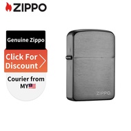 Zippo Black Ice® 1941 Replica with Zippo logo Windproof Pocket Lighter  24485