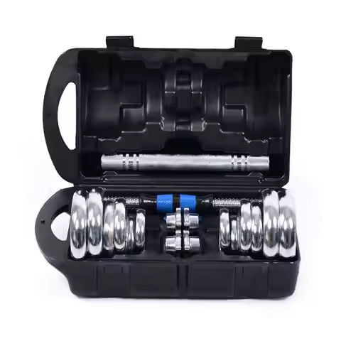 30KG Barbell Adjustable Dumbbell Set Gym Equipment Weights Fitness Dumbbells 90lb Wholesale 2026