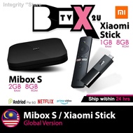 ☂☌✆🇲🇾Ready Stock Xiaomi Mi TV Stick (Preinstalled Movies apps) English Version Android TV UI Netflix Google