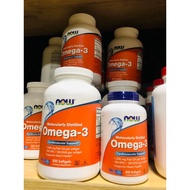 Omega 3 | Now Omega 3 Fish Oil (200-500 capsules)