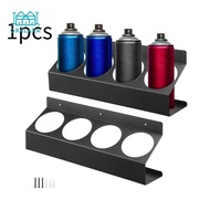 [Gralara] Spray Can Holder Easy to Install Professional Iron Spray Can Rack Wall Mounted Premium Spr