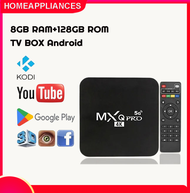16GB RAM+ 256GB ROM TV box android mxq pro 4k 5g 16G+256G Máy Phát Đa Phương Tiện 4 Nhân 4K HD 3Dxe