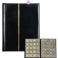 LONNG coin collection album stamp collecting album penny collecting book money pocket pages penny bo