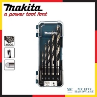 Makita 5pcs Straight Shank Wood Drill Bit Set D-72861