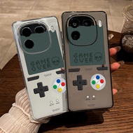 For iQOO 15 Ultra 15R/13/12 Neo 11/Neo 10 Z9 Z10 Z11 Turbo "Game Machine" Soft Transparent Phone Cas