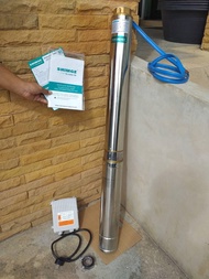 ปั๊มน้ำบาดาล SHIMGE รุ่น SG-4SGM 12/8-1.5A-K WATER PUMP ปั๊มน้ำ ซัมเมิส ดูดน้ำ ปั๊ม